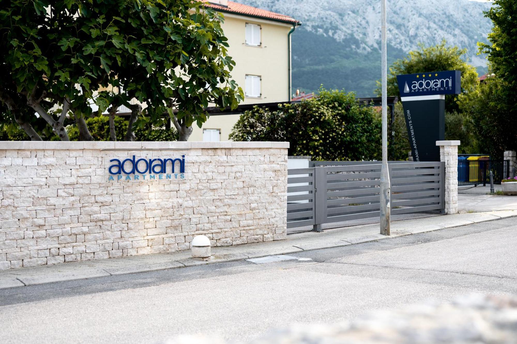 Adorami Apartments Baška Eksteriør bilde
