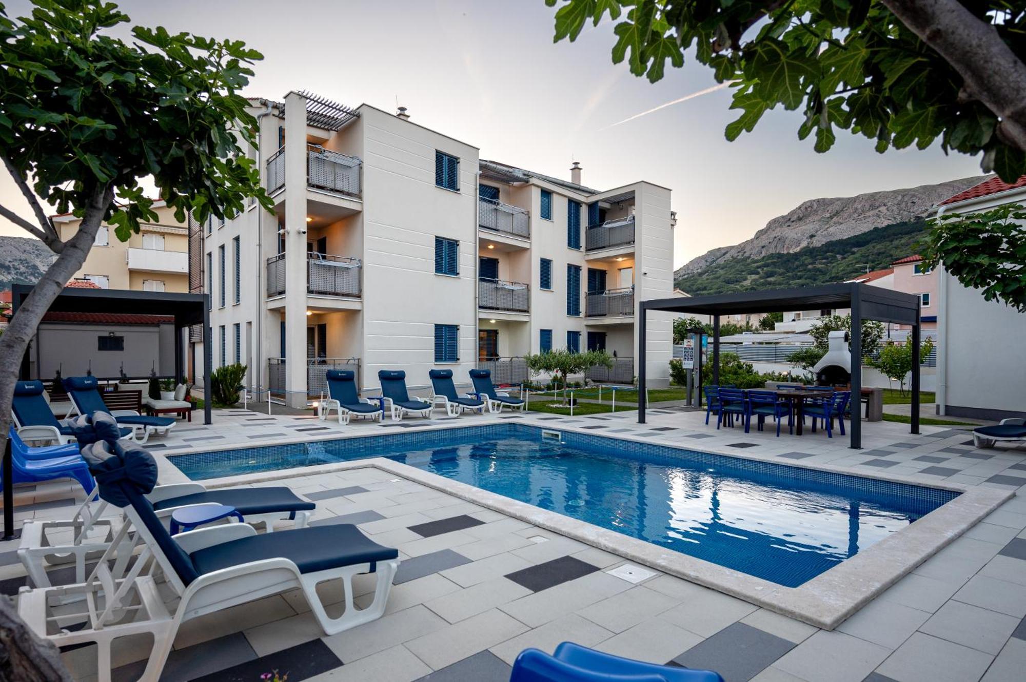 Adorami Apartments Baška Eksteriør bilde