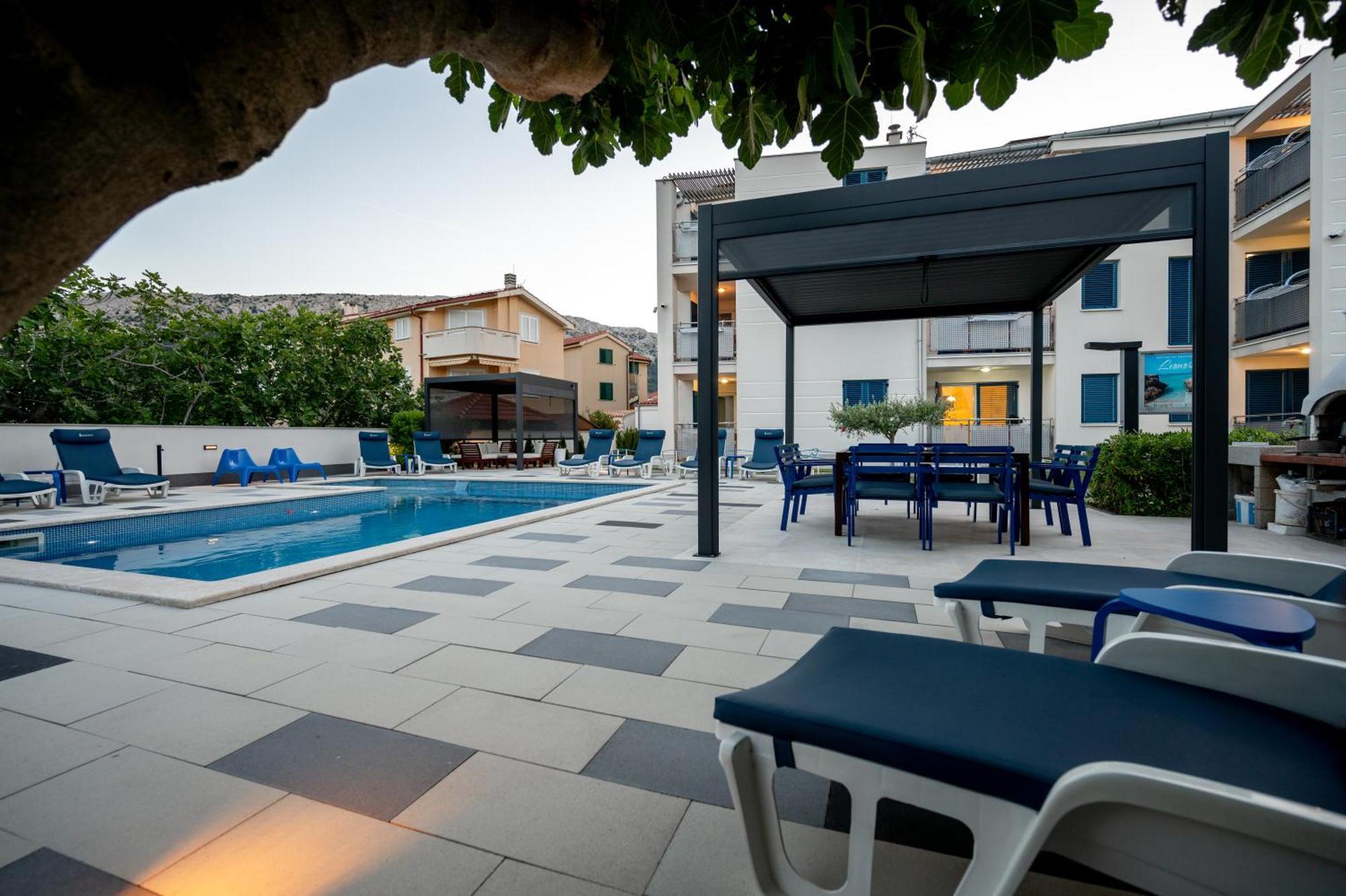 Adorami Apartments Baška Eksteriør bilde